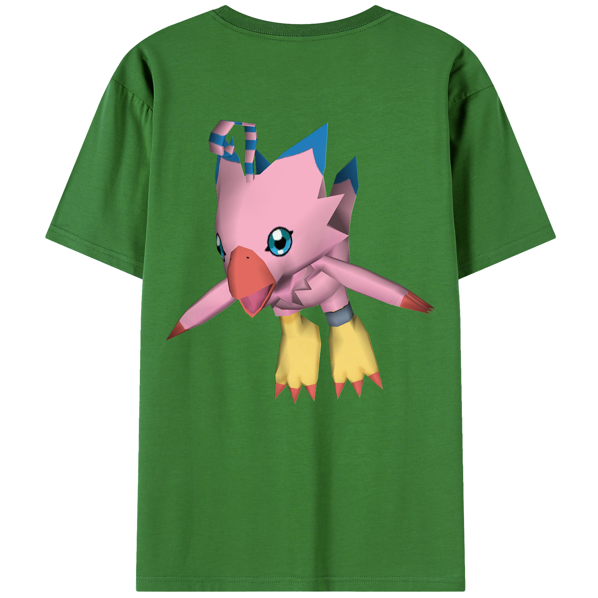 （画像用） Digimon デジタルモンスター/デジモン レディース半袖Tシャツ(バックプリント)
